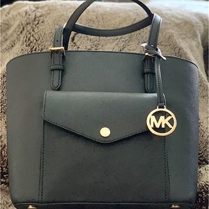 Michael Kors Leather tote, Black
